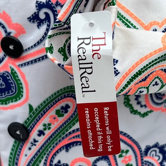 NWT Jil Sander Le Chatelier Paisley print blazer - Picture 8 of 16